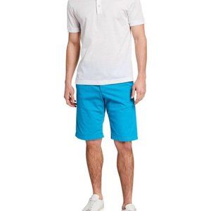 True Rock Men's Turquoise Color Cotton Shorts Classic Fit Size 36